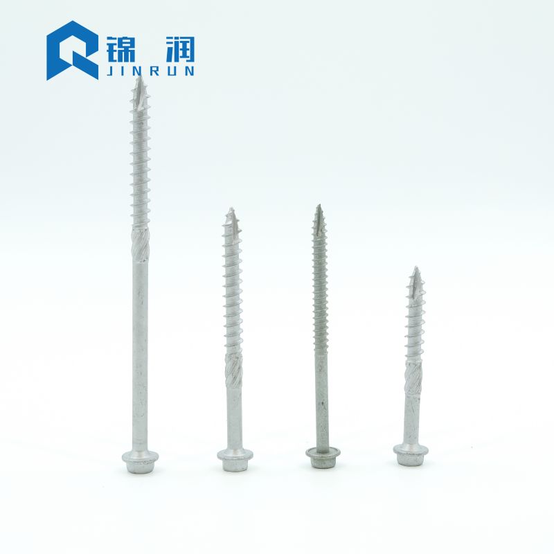 Hex Washer Head Self Tapping Screw With T17 Cutting Sharp Point