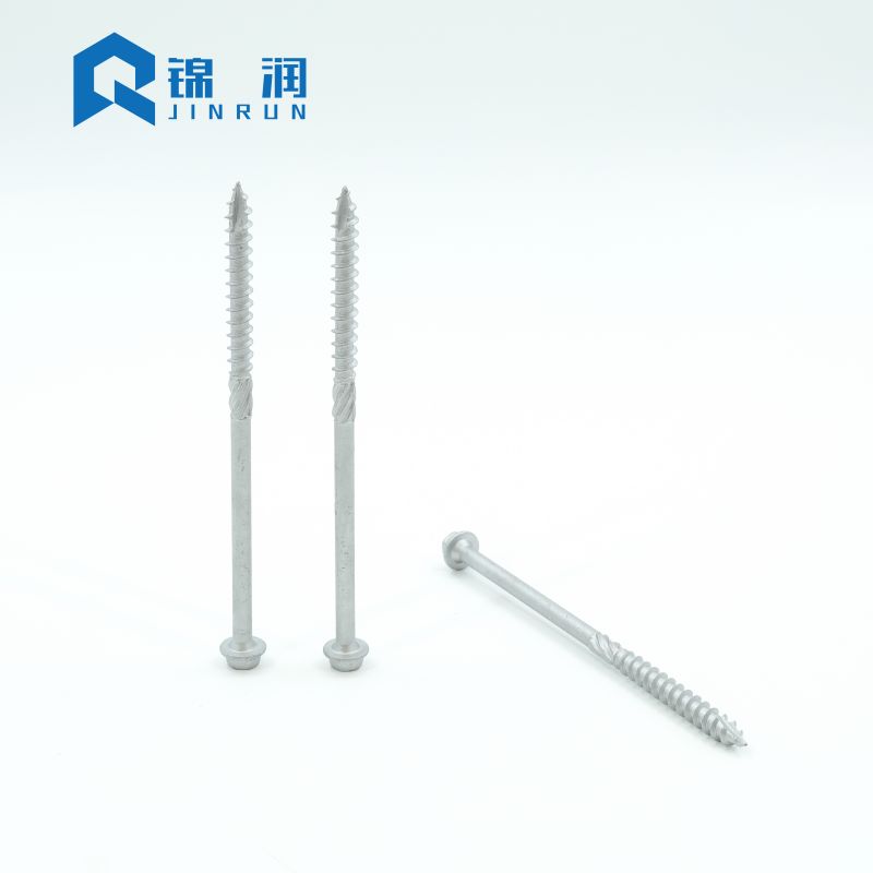 Hex Washer Head Self Tapping Screw With T17 Cutting Sharp Point
