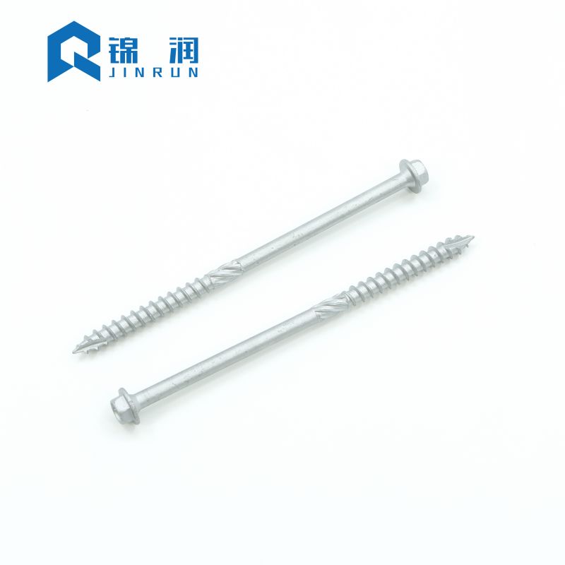 Hex Washer Head Self Tapping Screw With T17 Cutting Sharp Point