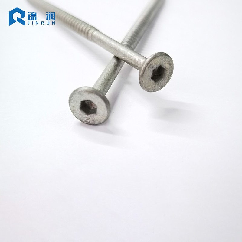 Bugled Head Hex Socket Self Tapping Screw T17 Cutting Sharp Point