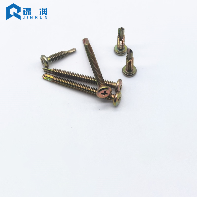 Round Flat Head Self Drilling Screw