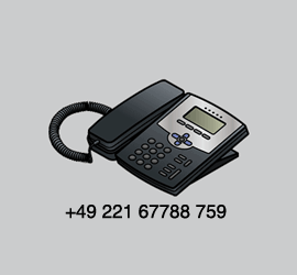 call us at +49 221 67788 759