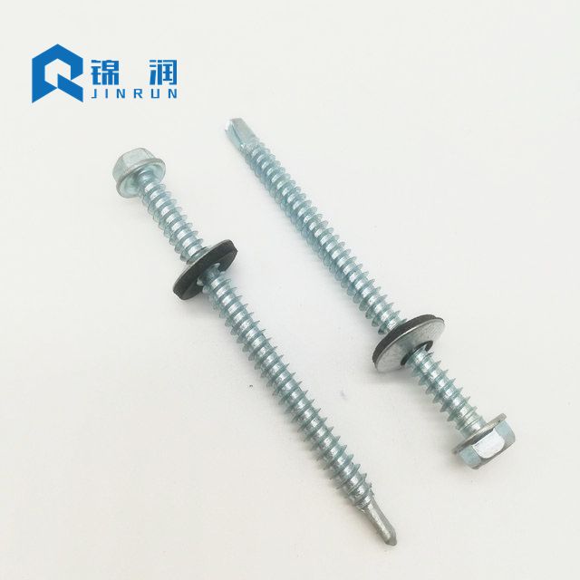 Hex Washer Head Self Drilling Screw With EPDM Washer