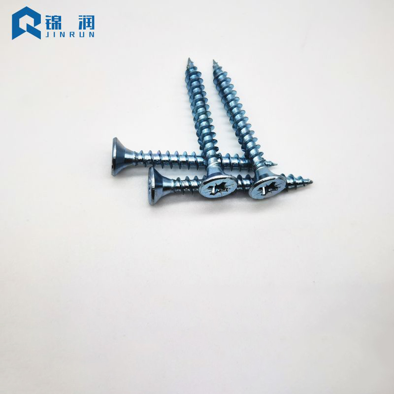 Double Flat Head Pozi Drive Chipboard Screw