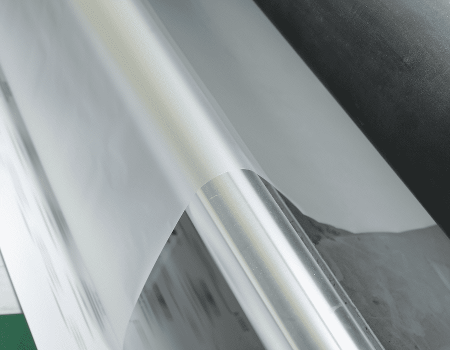 Aluminium foil laminated with paper