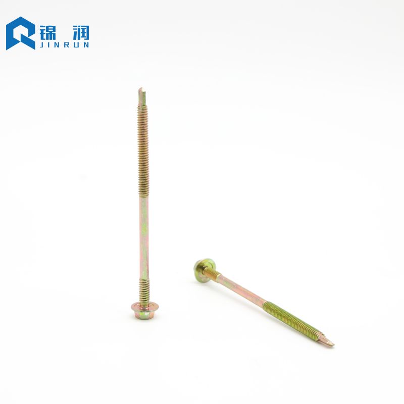 Hex Flange Head Self Drilling Screw With Bonded Washer
