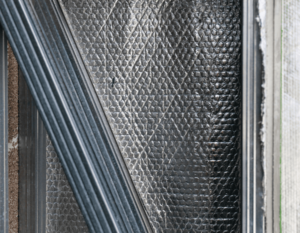 Aluminium foil as reflector