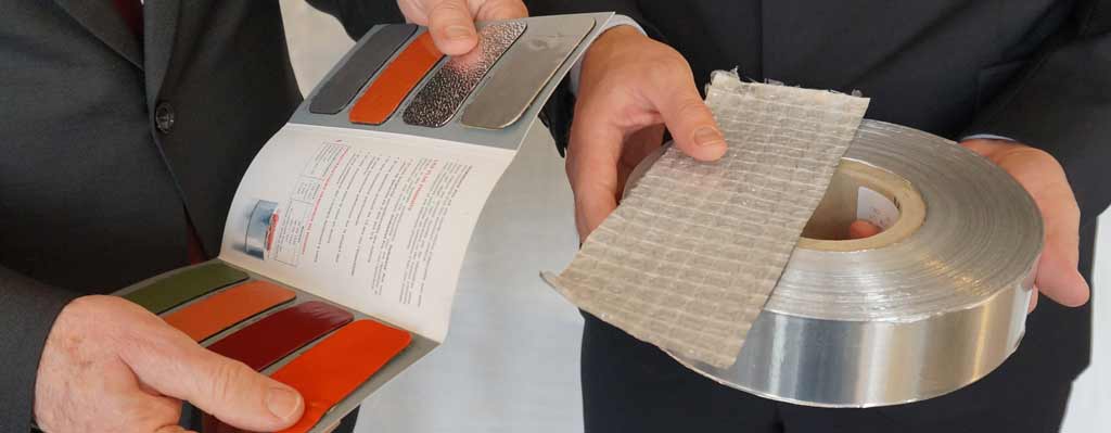 Some of our products: Aluminium, laminates and lacquered material.