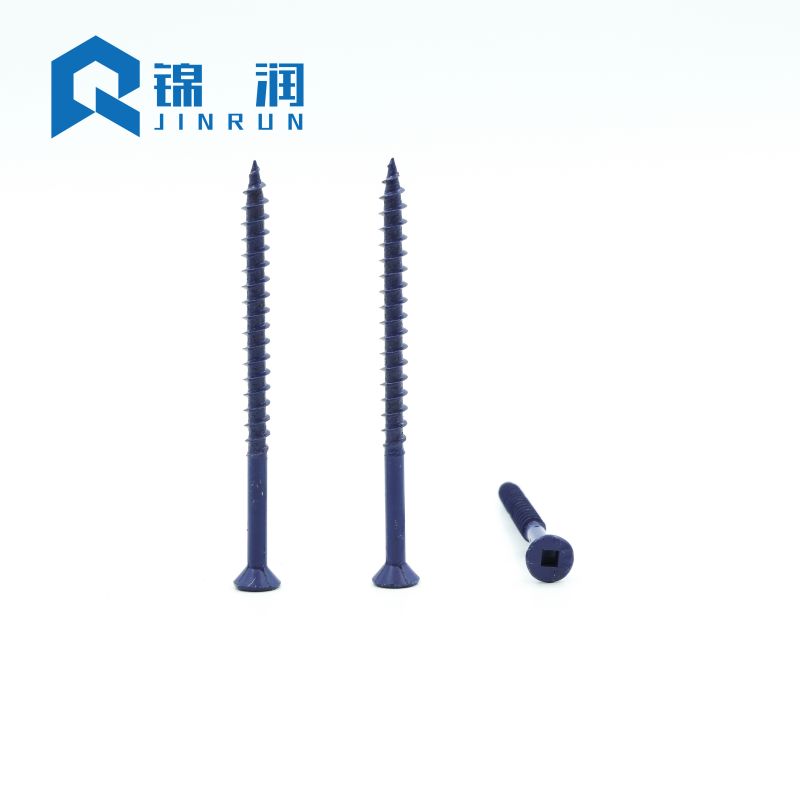 Blue Ruspert Square Hole Flat Head Self Tapping Screw