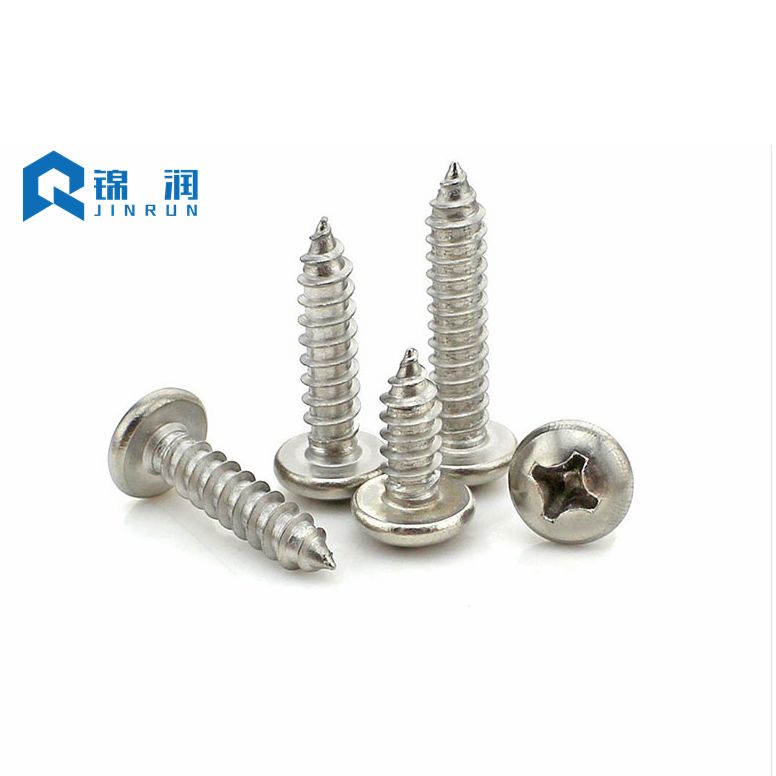 DIN7981 Stainless Steel Pan Head Phillips Self Tapping Screw