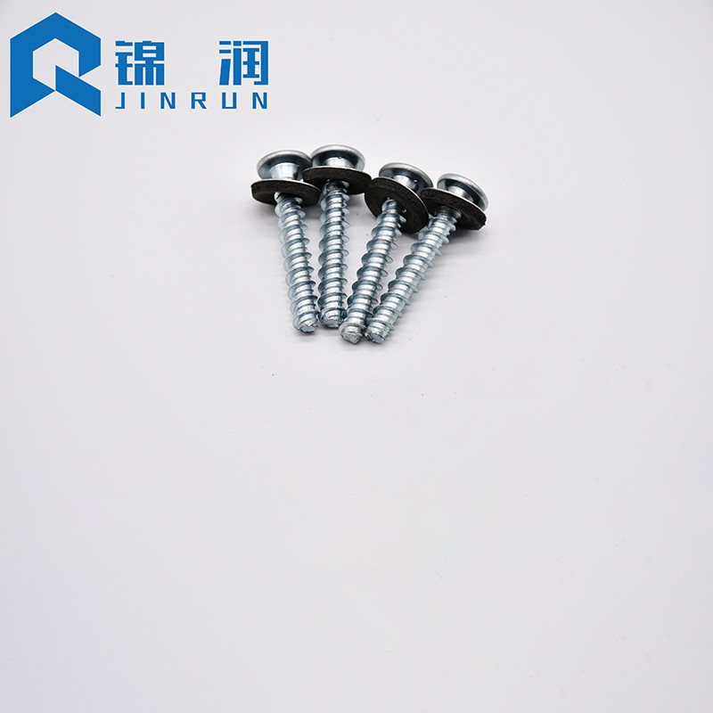 Torx Pan Head Wood Screw High Low Thread With EPDM Washer
