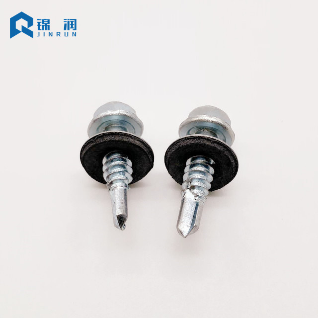 Hex Washer Head Self Drilling Screw With EPDM Washer