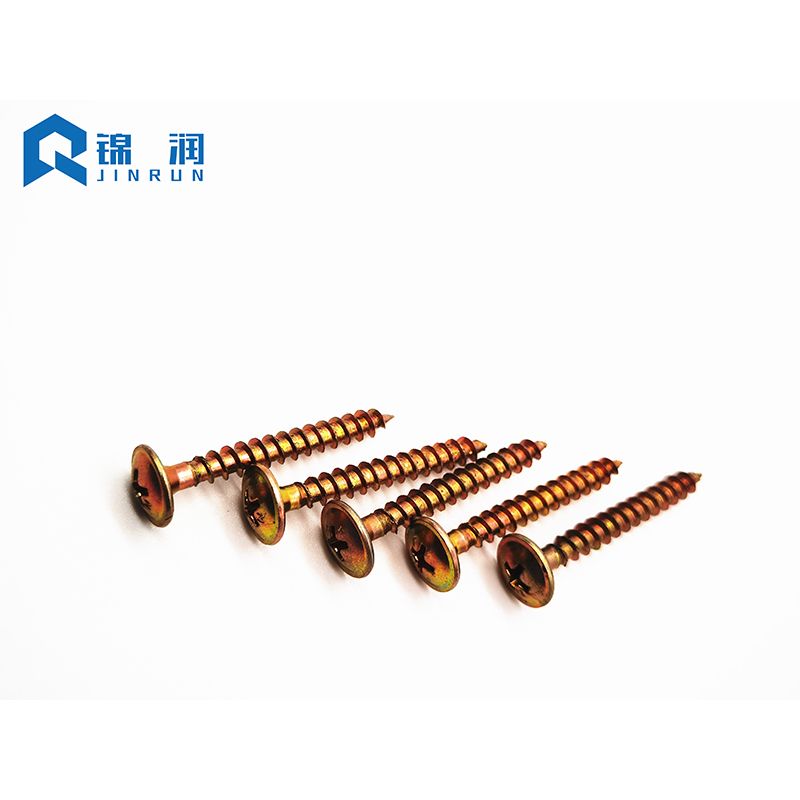 Cross Recessed Pan Head Tapping Screws With Collar