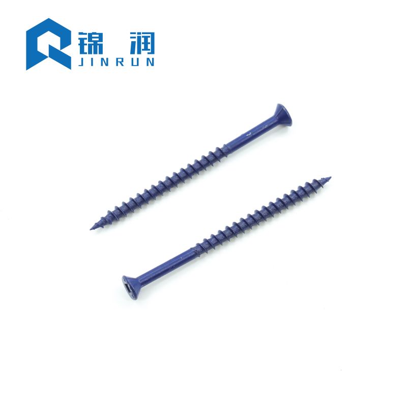 Blue Ruspert Square Hole Flat Head Self Tapping Screw