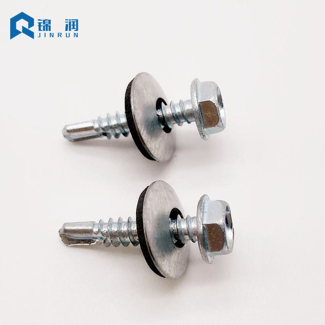 Hex Washer Head Self Drilling Screw With EPDM Washer