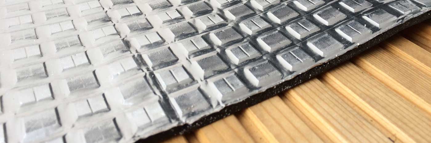 Bitumen and Aluminum foil for building insulation