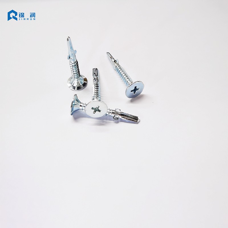 Bugled Head Self Drilling Screw With Wings
