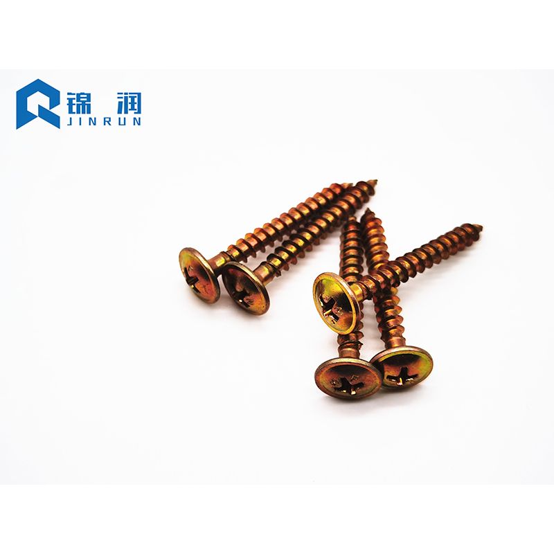 Cross Recessed Pan Head Tapping Screws With Collar